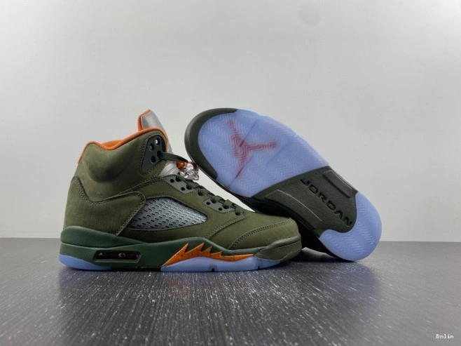 Bmlin Shoes DD0587-308 Air Jordan 5 Olive 0801